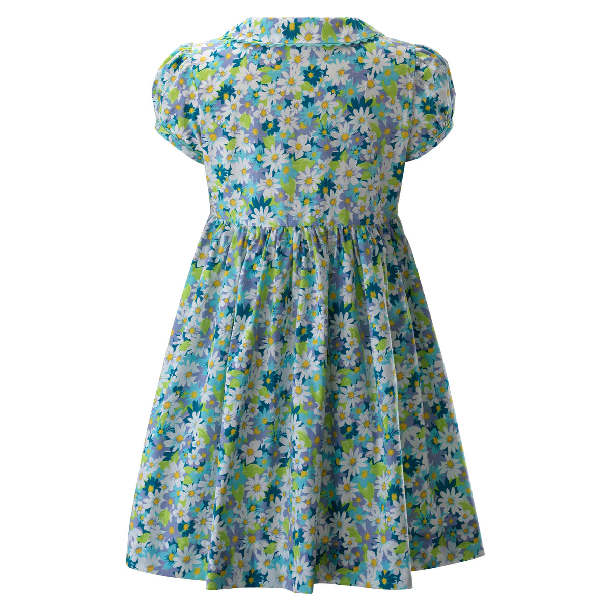 Scatter Daisy Blue Dress