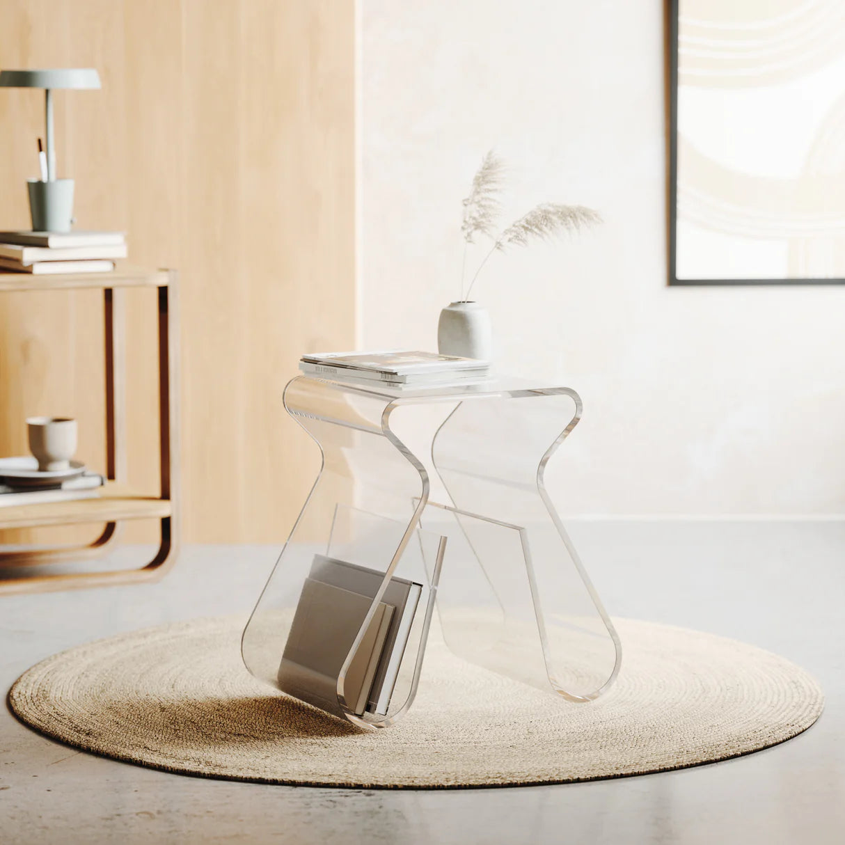Acrylic Side Table