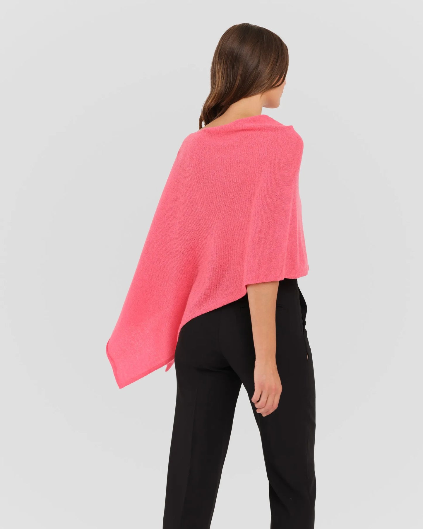 Cashmere Topper - Coral Reef
