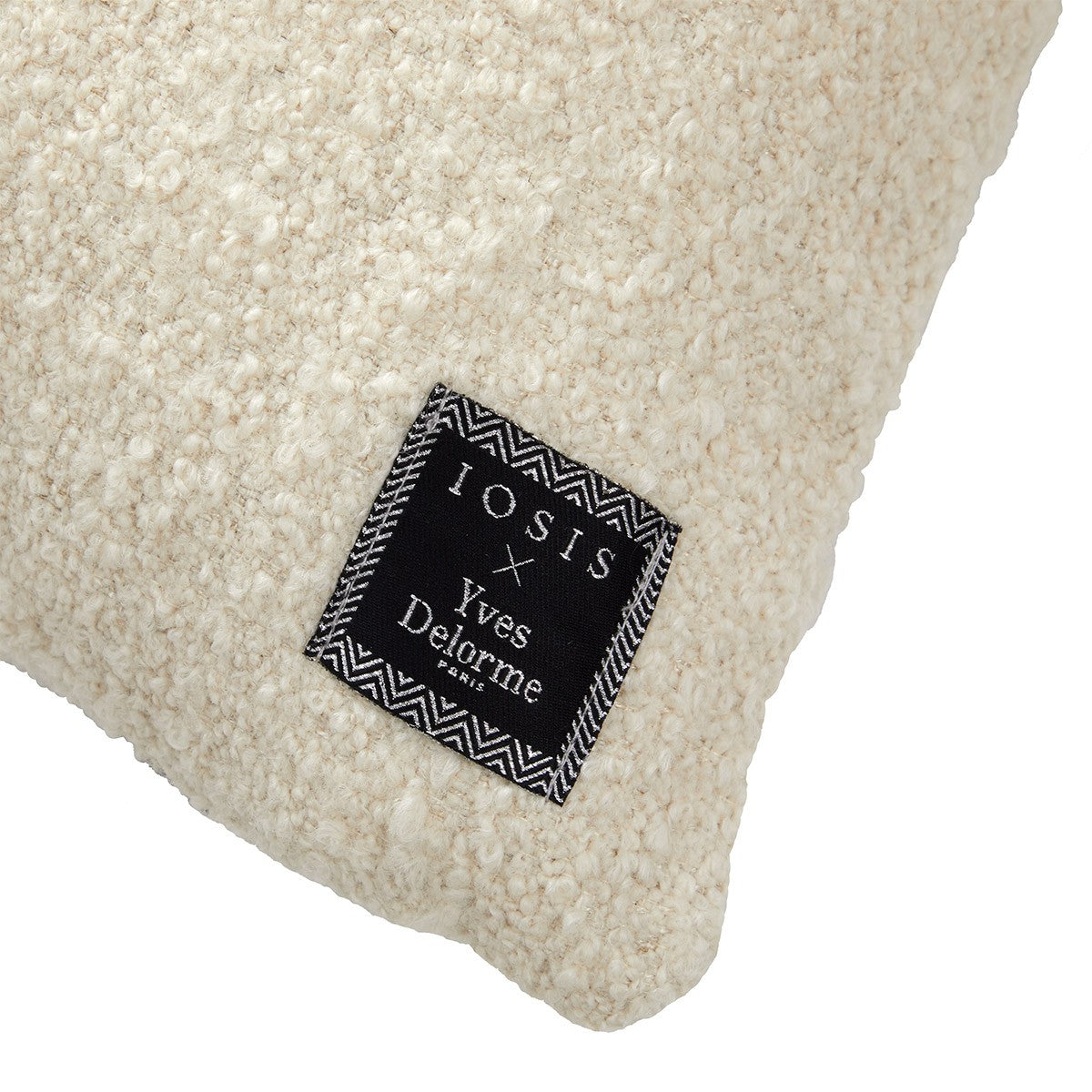 Yves Delorme Bouclette Decorative Pillow- Natural