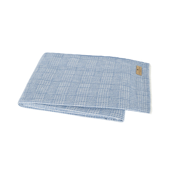 Lands Downunder Chambray Sutton Plaid Throw