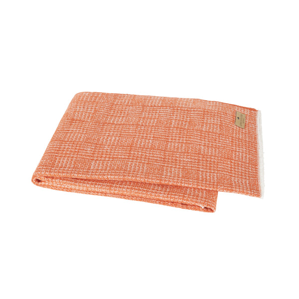 Lands Downunder Mandarin Sutton Plaid Throw