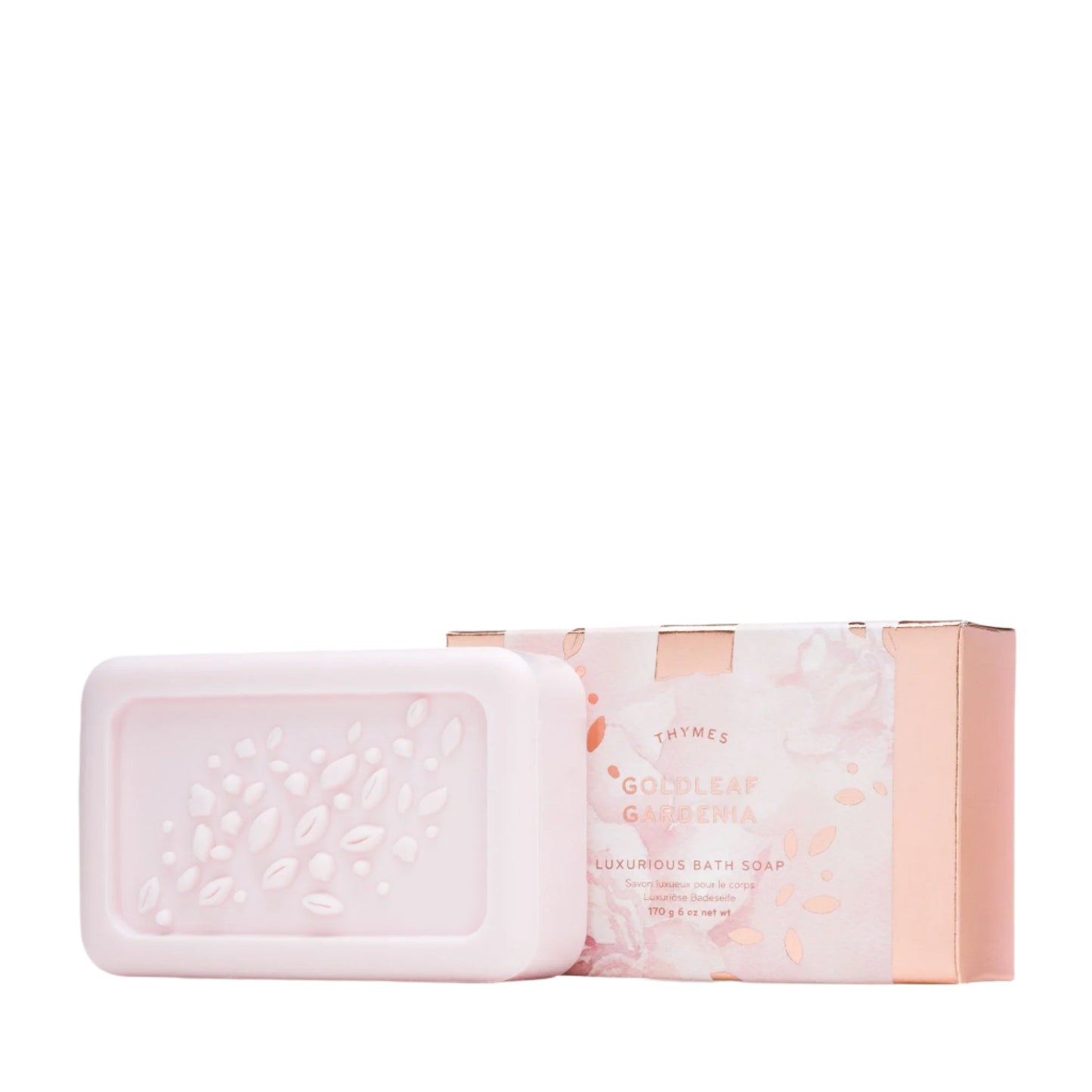 Thymes Goldleaf Gardenia Bar Soap