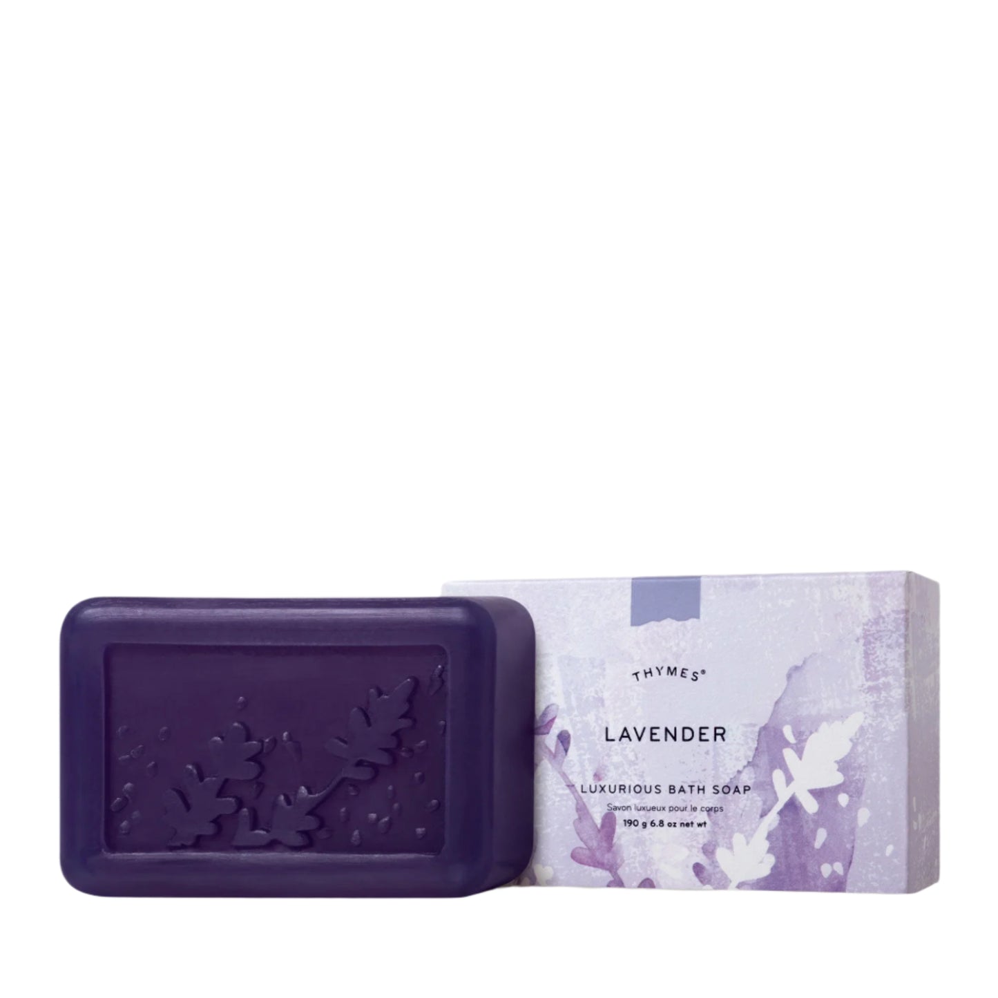 Thymes Lavender Bar Soap - La Petite Maison