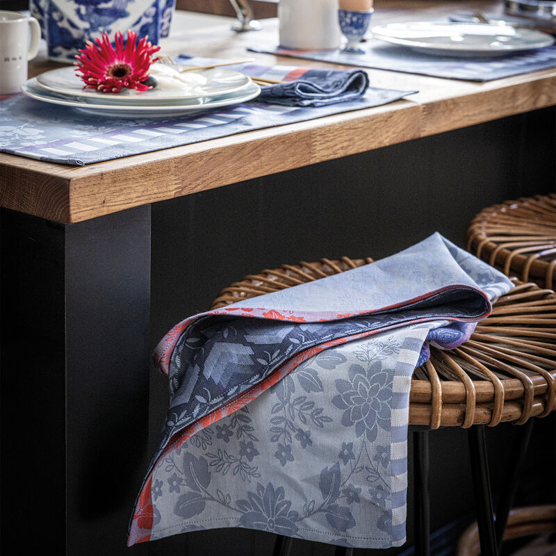 Le Jacquard Français Gipsy Azur Tea Towel Blue