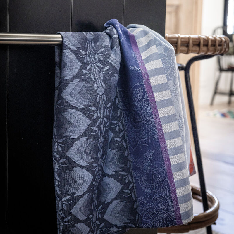 Le Jacquard Français Gipsy Azur Tea Towel Blue