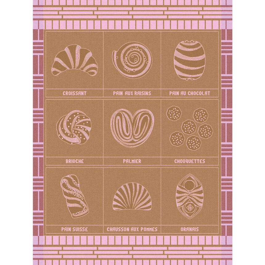 Le Jacquard Francais Haute Viennoiserie Teatowel
