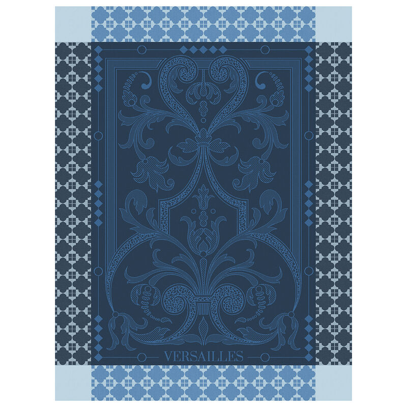 Le Jacquard Français Versailles Tea towel - Blue