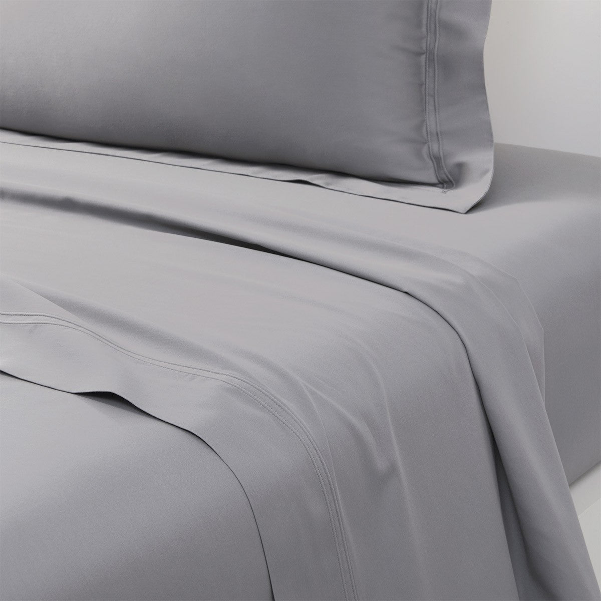 Yves Delorme Triomphe Flat Sheet - Platine