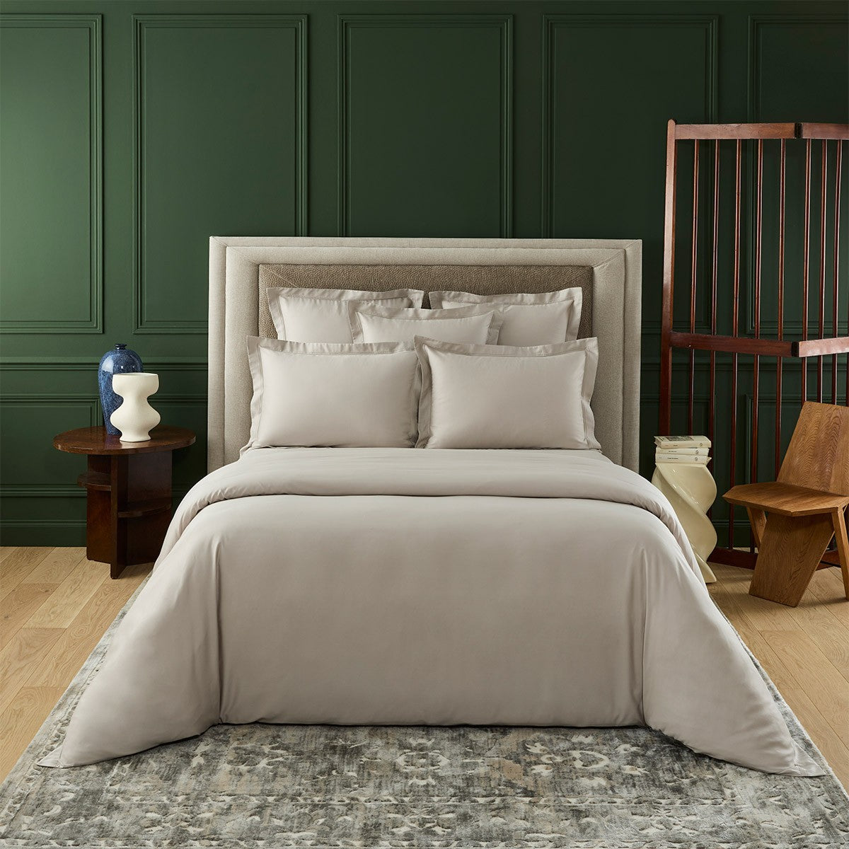 Yves Delorme Triomphe Flat Sheet - Loutre