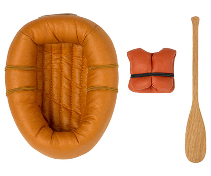 Maileg Rubber Boat - Dusty Yellow