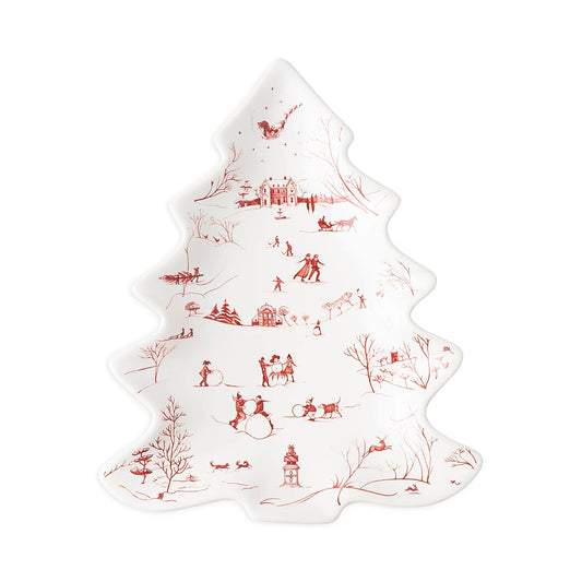 Juliska Country Estate Winter Frolic 10" Tree Tray - La Petite Maison