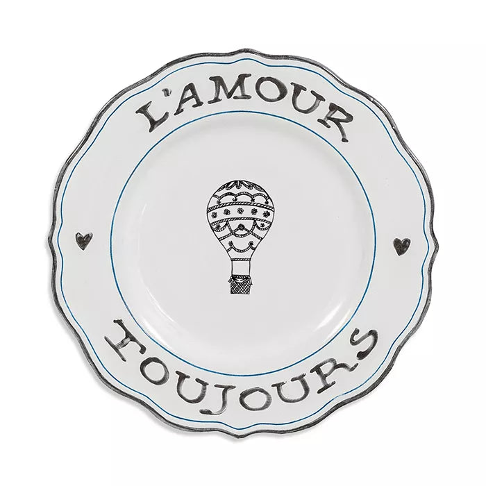 Juliska L'Amour Toujours Dessert/Salad Plate Set/4
