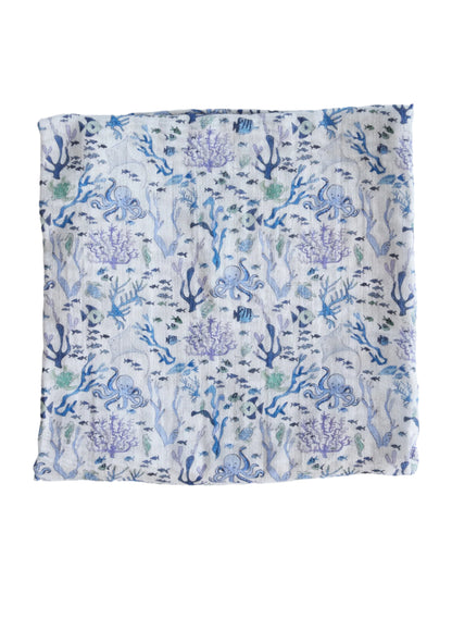 Timo & Violet Coral Reef Shawl Blanket