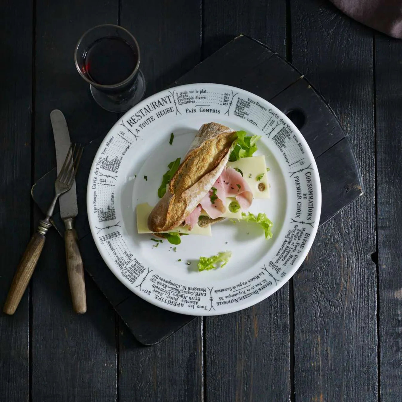 Pillivuyt Brasserie Plate - La Petite Maison