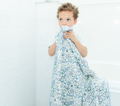 Timo & Violet Coral Reef Hooded Bath Towel