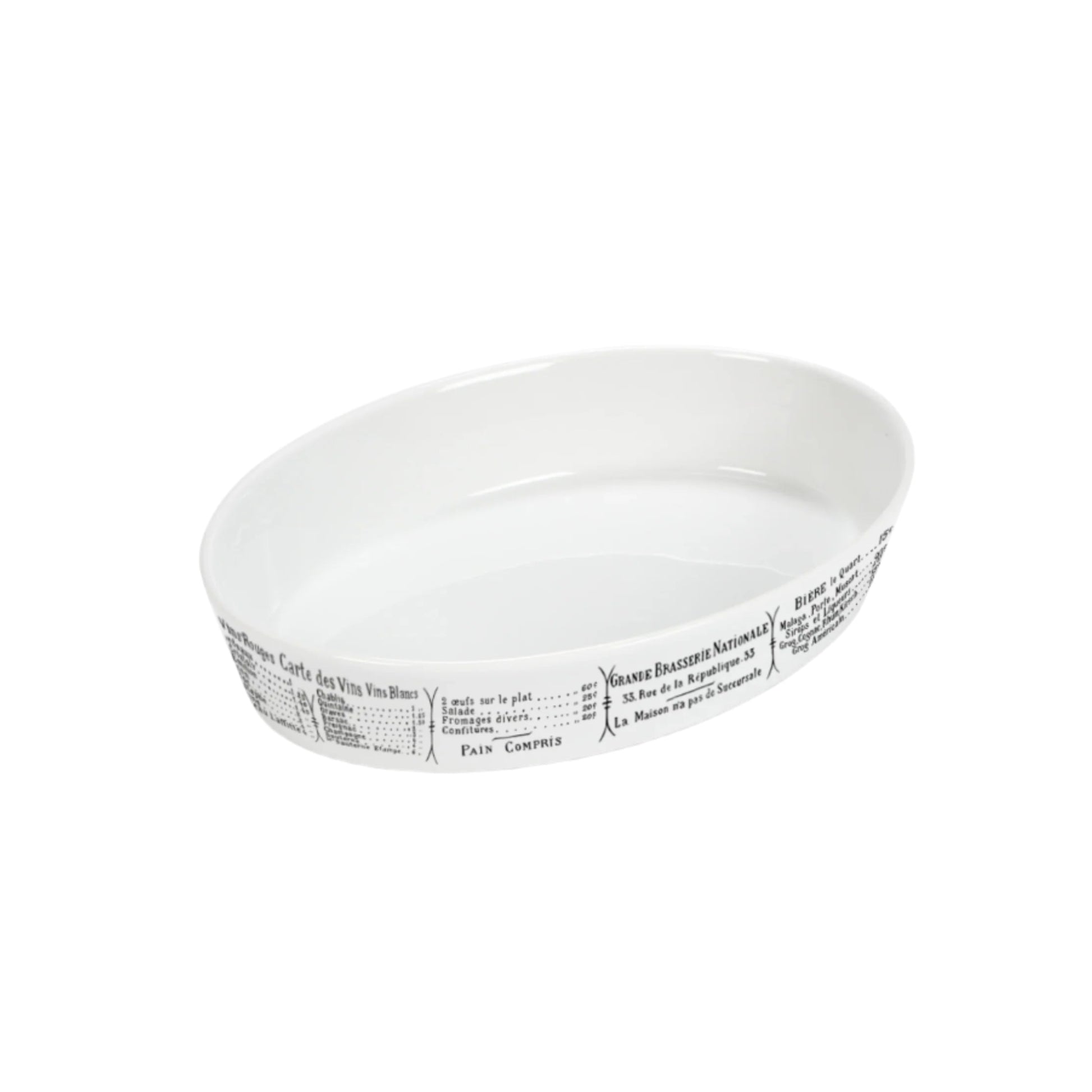 Pillivuyt  Brasserie Deep Oval Baker - Large