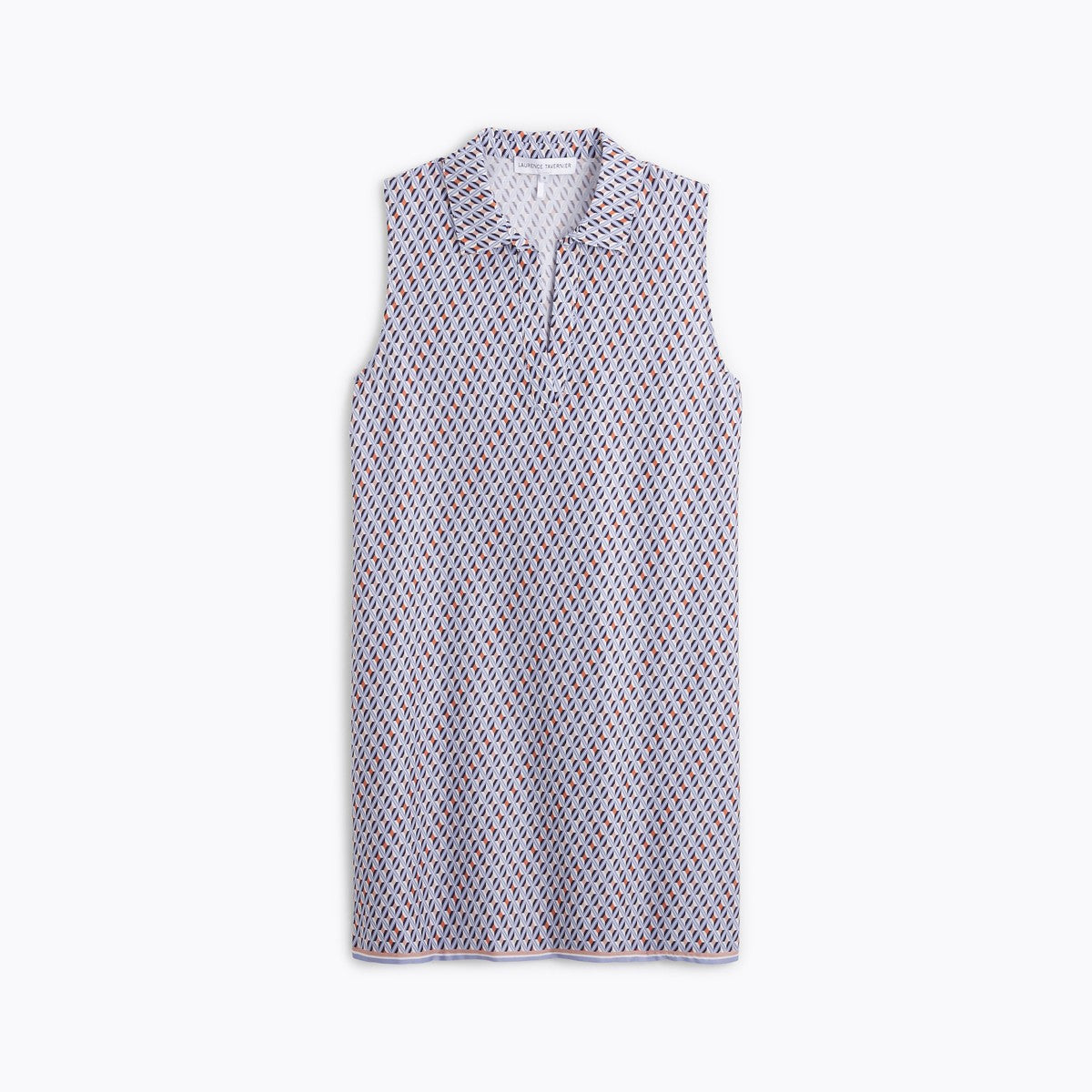 Laurence Tavernier Camille Bleu Sleeveless Gown
