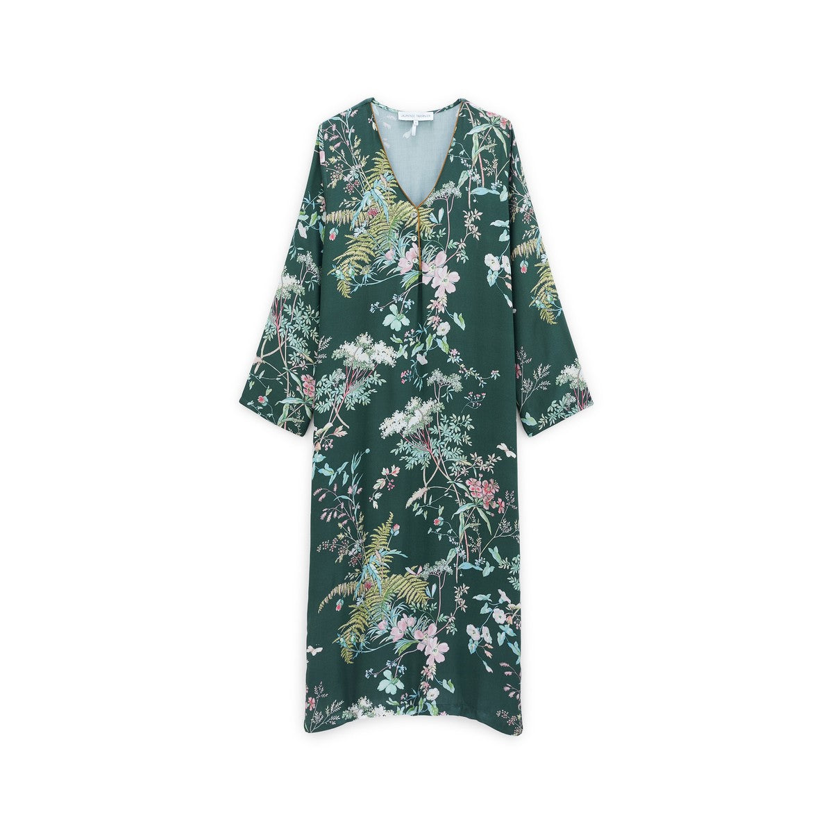 Laurence Tavernier Contes Vert Long Nightgown