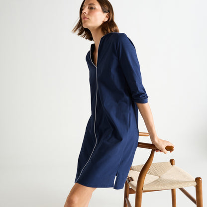 Laurence Tavernier Ondine Nuit Long Sleeve Short Nightdress