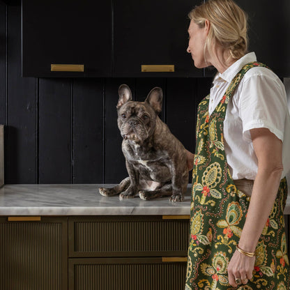 Pinafore Apron- Le Jardin