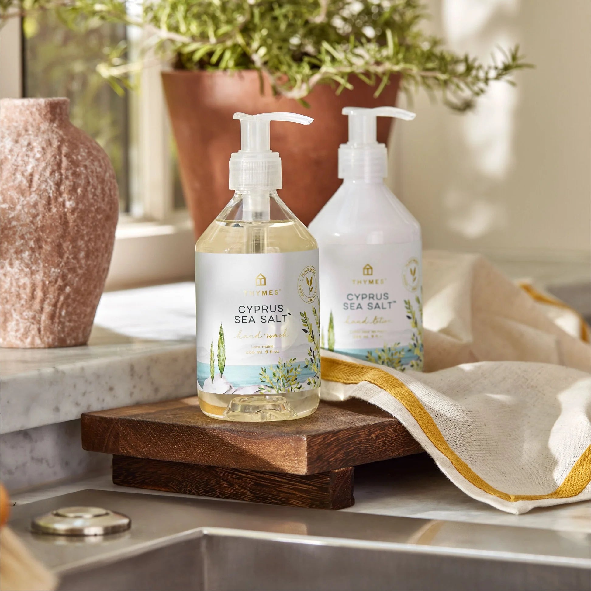 Thymes Cyprus Sea Salt Hand Lotion 9 oz