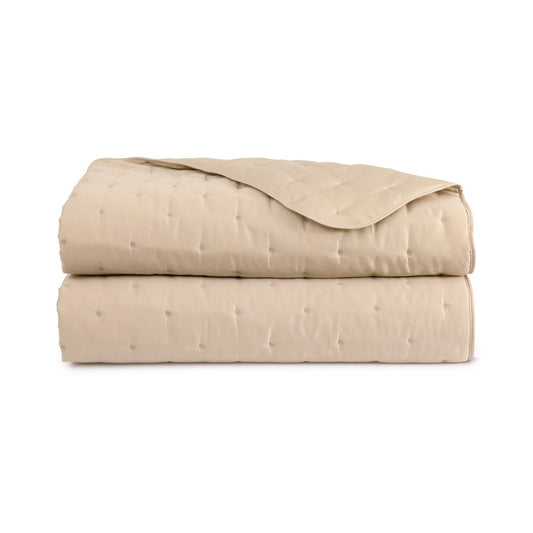 Yves Delorme Triomphe Quilted Coverlet - Dune