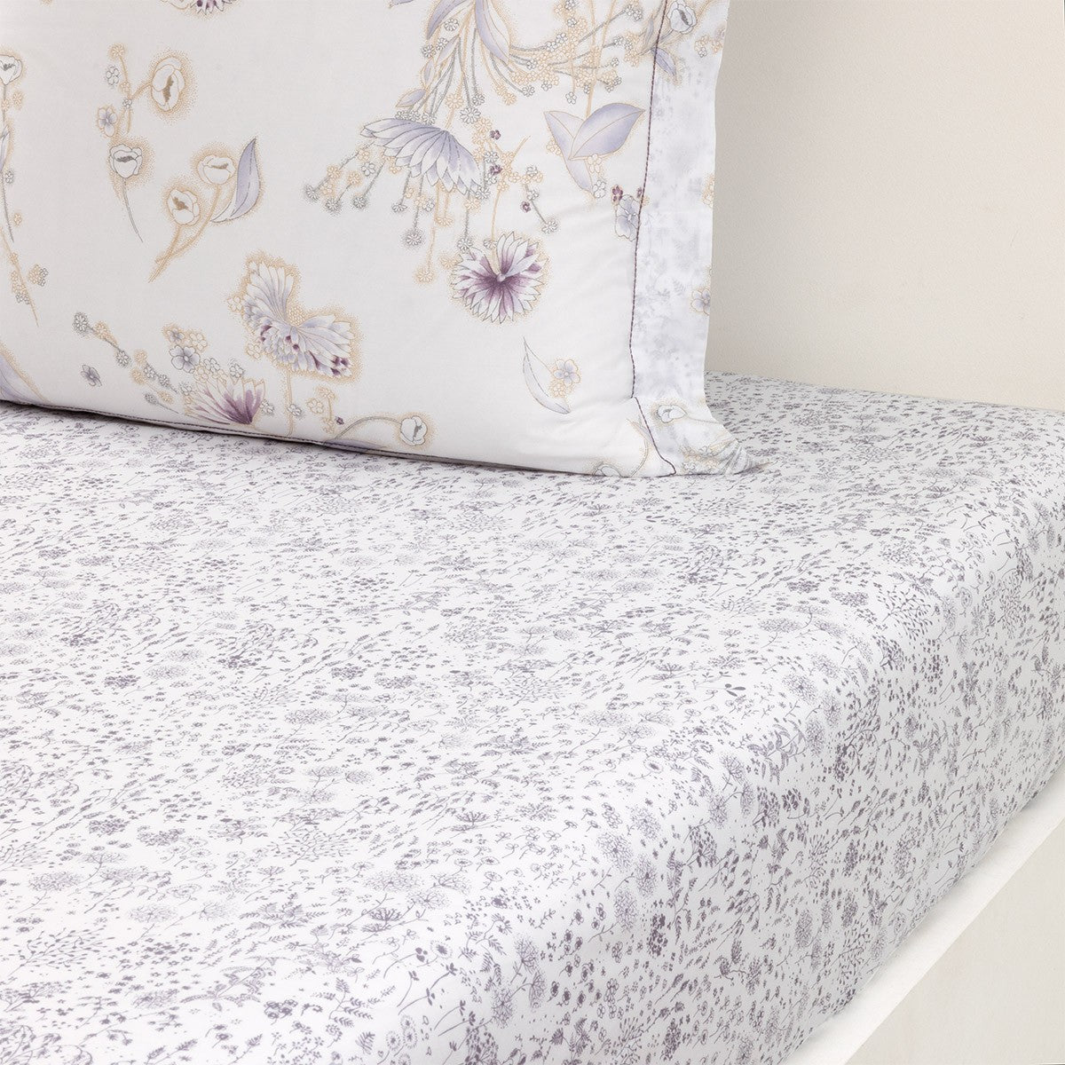 Yves Delorme Givre Fitted Sheet - La Petite Maison