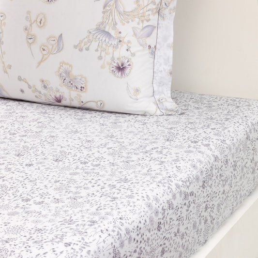 Yves Delorme Givre Fitted Sheet - La Petite Maison