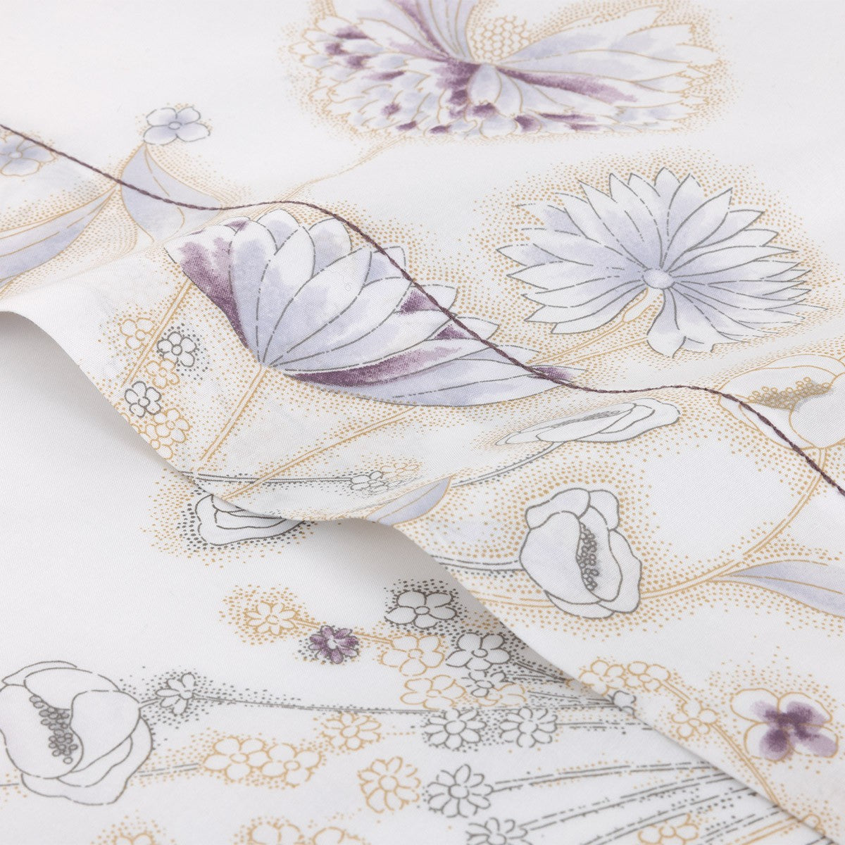 Yves Delorme Givre Flat Sheet- La Petite Maison