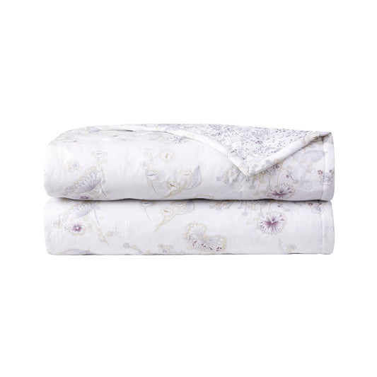 Yves Delorme Givre Quilted Coverlet
