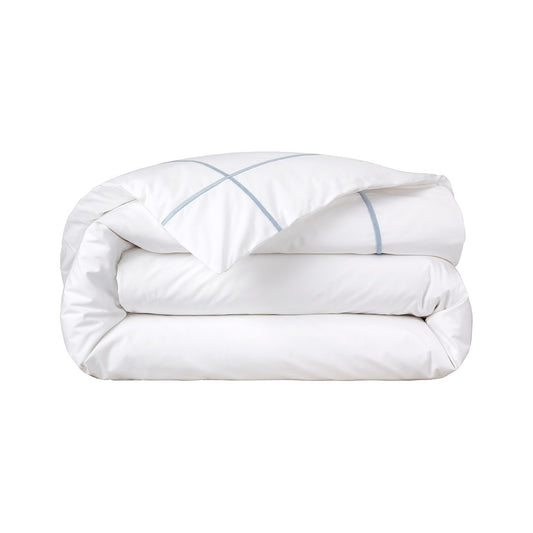 Yves Delorme Athena Duvet Cover - Celeste