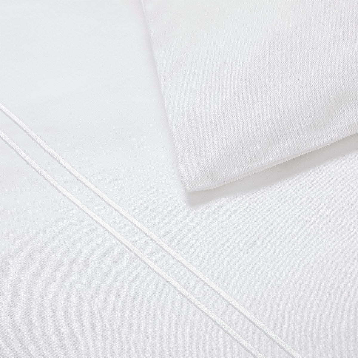 Yves Delorme Duo Duvet Cover - Blanc