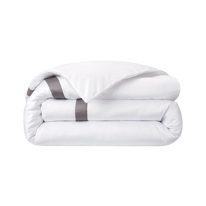 Yves Delorme Linea Duvet Cover - Platine