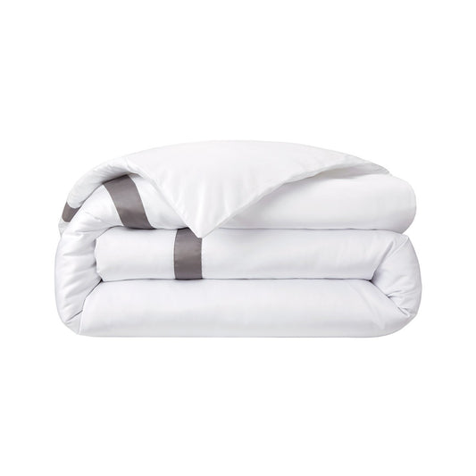 Yves Delorme Linea Duvet Cover - Platine