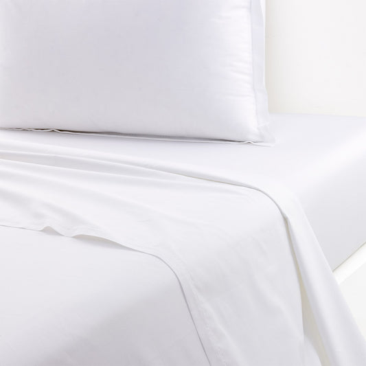 Yves Delorme Batiste Flat Sheet - Blanc