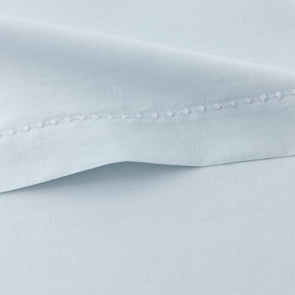Yves Delorme Batiste Flat Sheet - Aqua