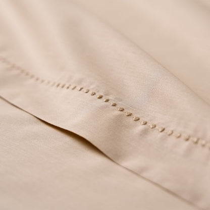 Yves Delorme Batiste Flat Sheet - Biscuit
