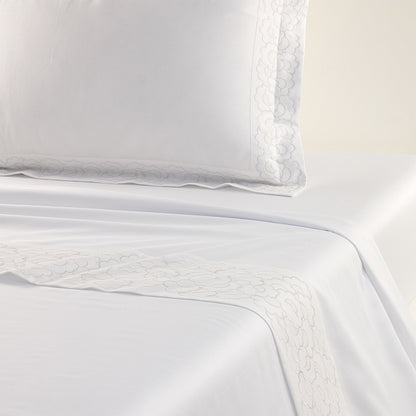 Yves Delorme Festons Flat Sheet