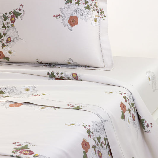 Yves Delorme Corolles Flat Sheet