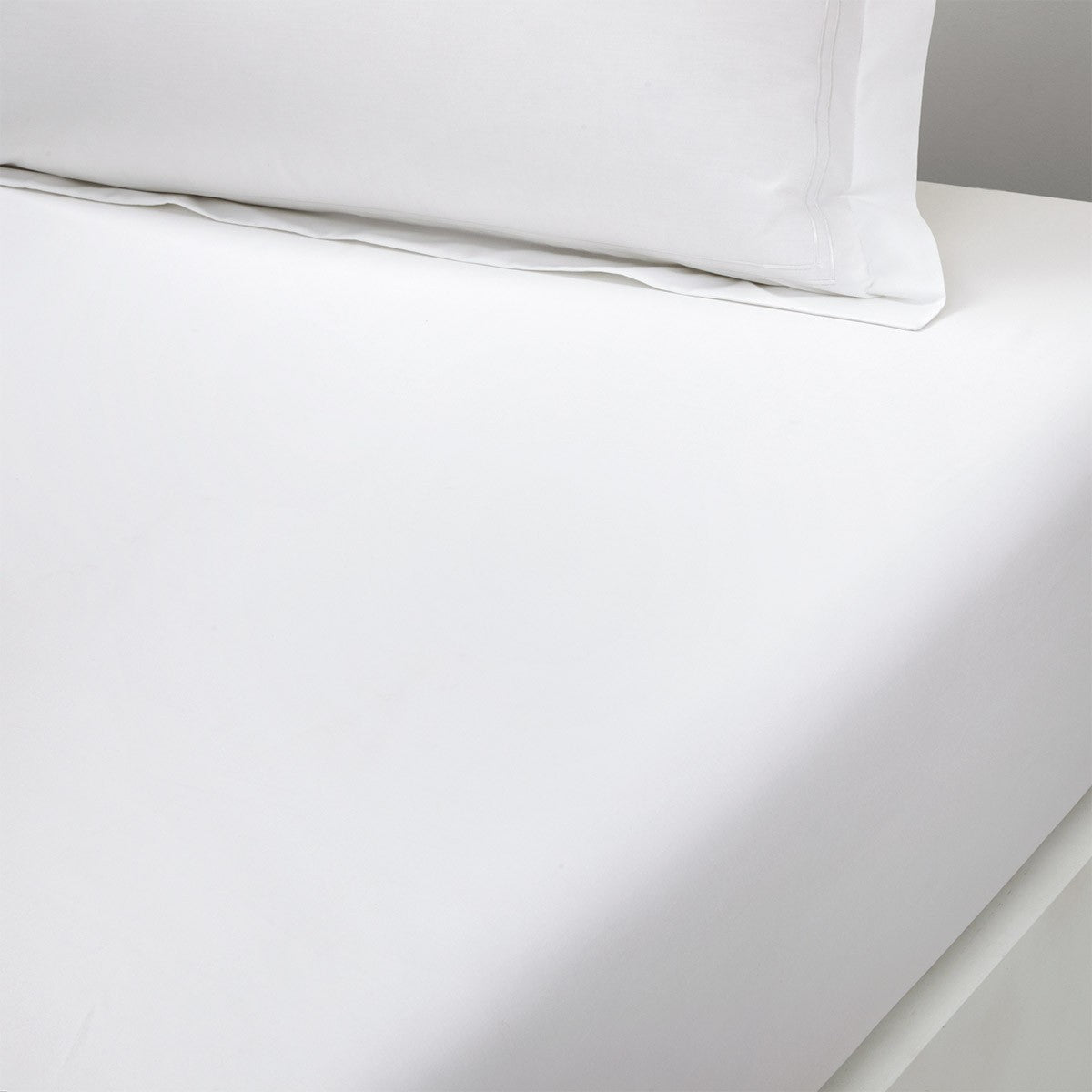 Yves Delorme Duo Fitted Sheet - Blanc
