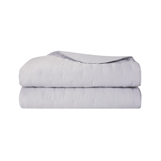 Yves Delorme Triomphe Quilted Coverlet - Silver