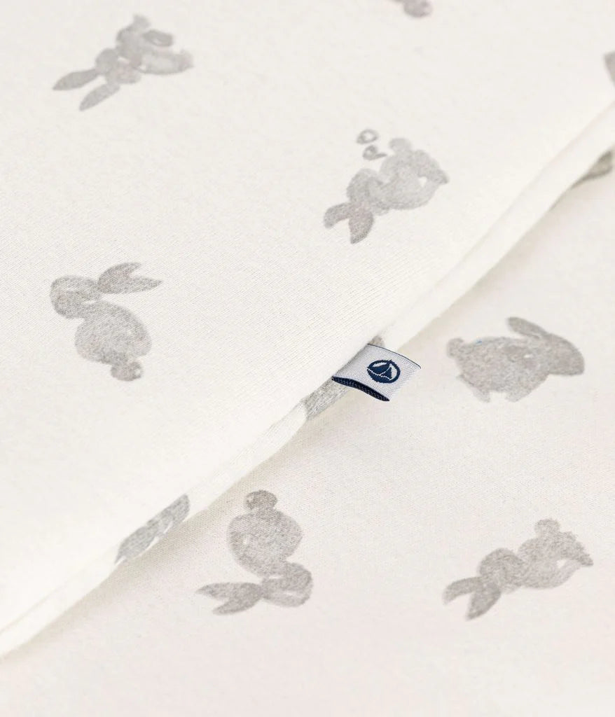 Petit Bateau Baby Bunny Print Bunting