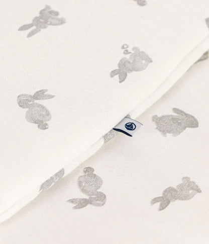 Petit Bateau Baby Bunny Print Bunting