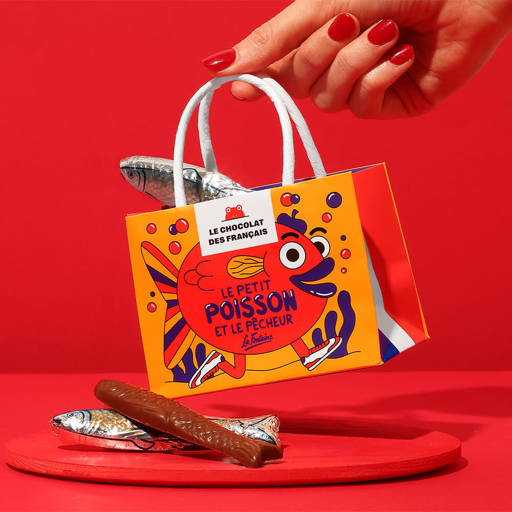 Le Chocolat de Francais 4 Milk Chocolate Sardines