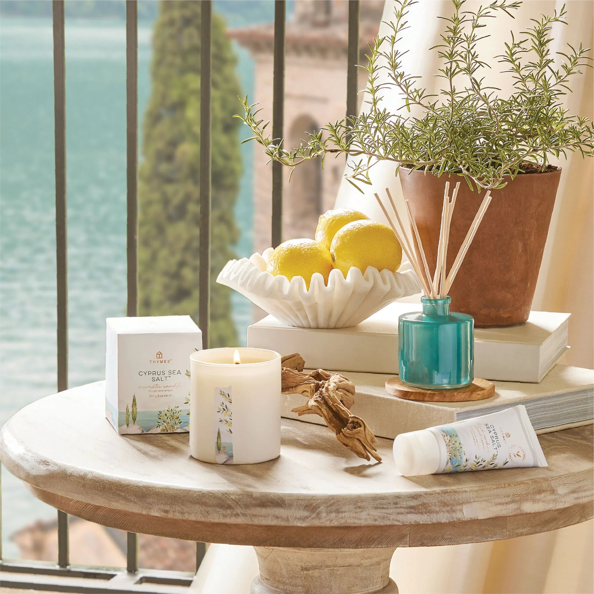 Thymes Cyprus Sea Salt Hard-Working Hand Cream