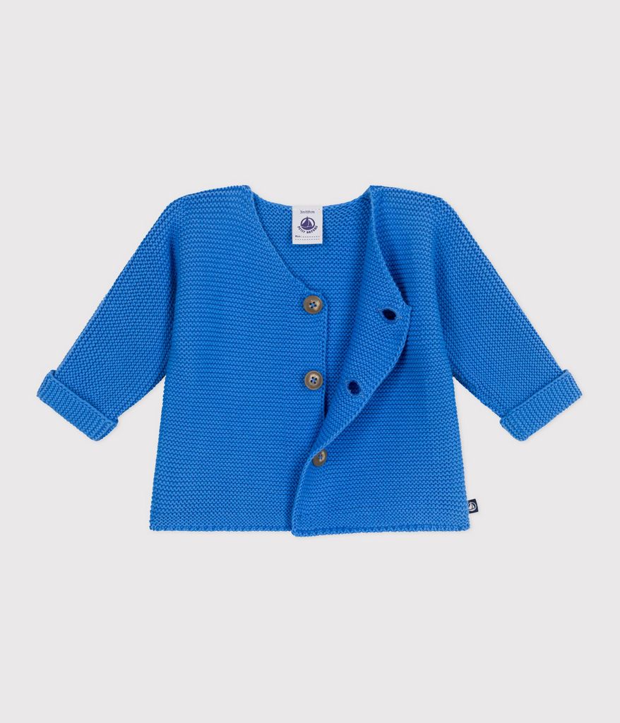 Petit Bateau Baby Cardigan - Blue