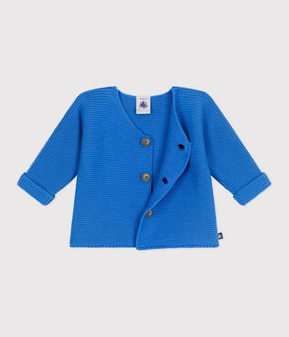 Petit Bateau Baby Cardigan - Blue