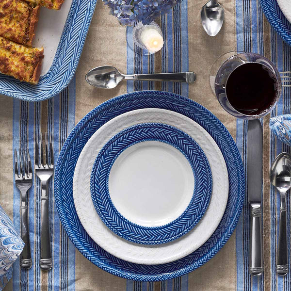 Le Panier Dinner Plate - Whitewash