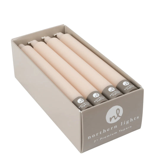 Northern Lights 7 inch Taper -  Cream